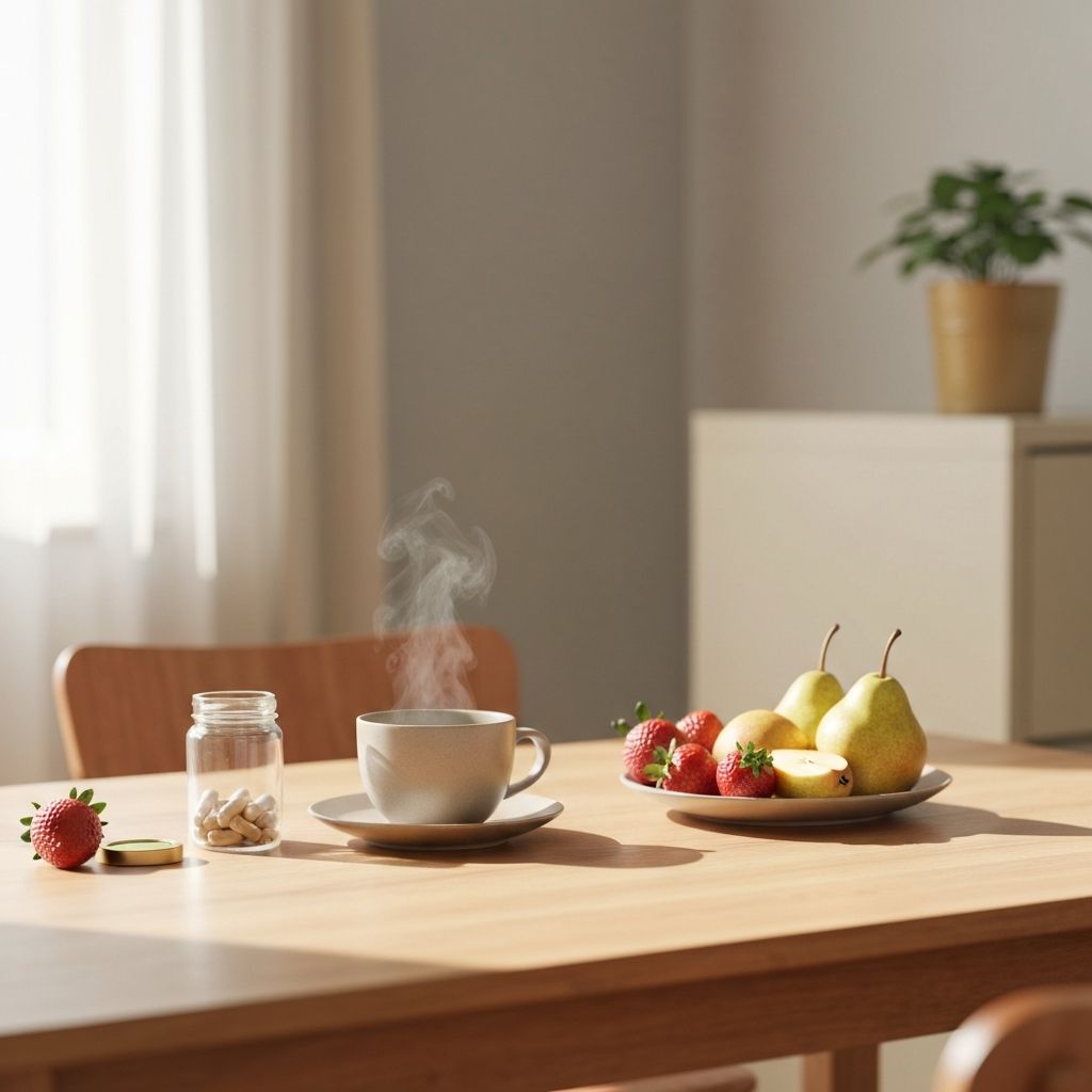 Morgenroutine mit Ergänzungen