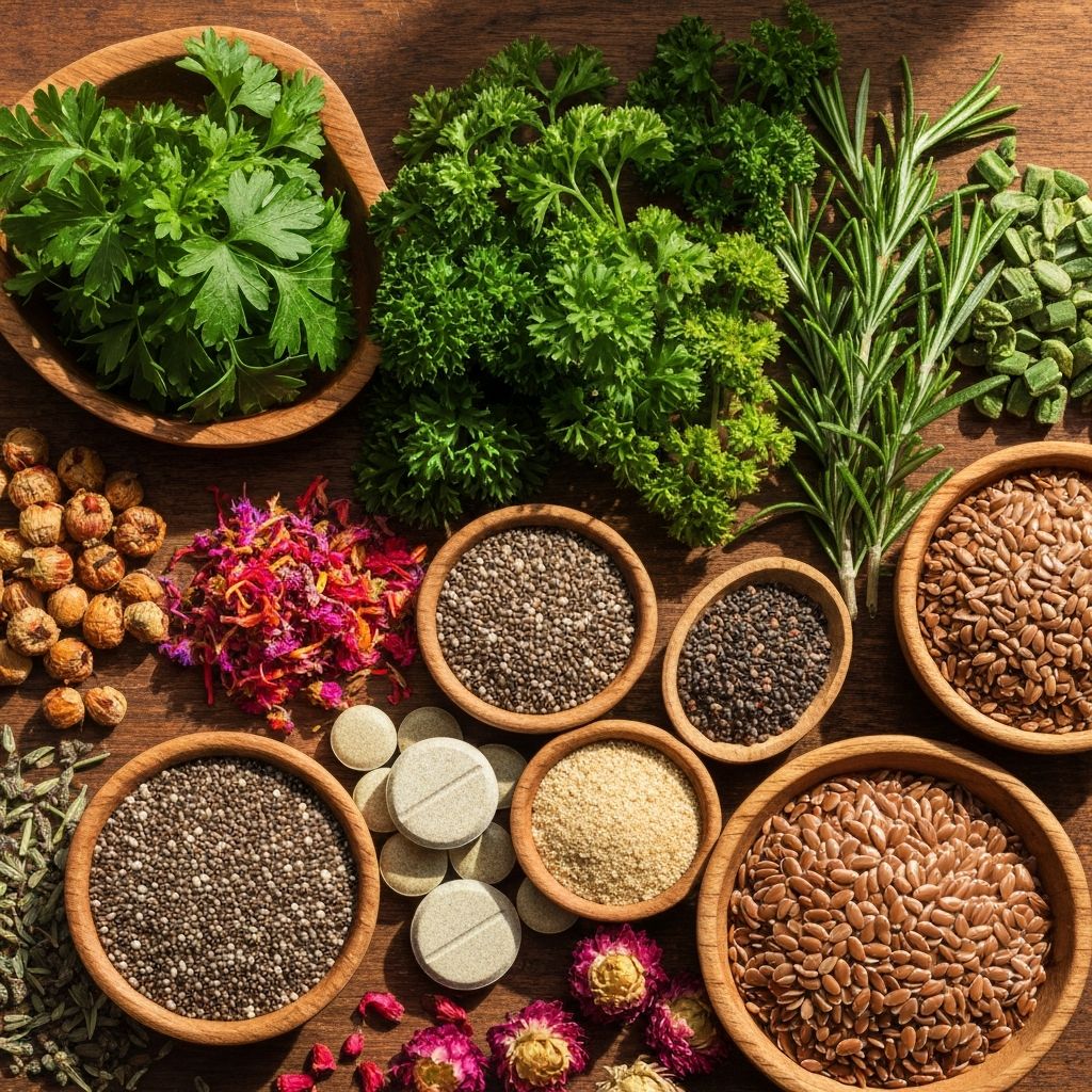 Natürliche Inhaltsstoffe und Mineralien